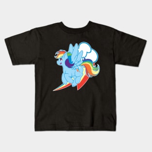 Loyal Rainbow Dash Kids T-Shirt